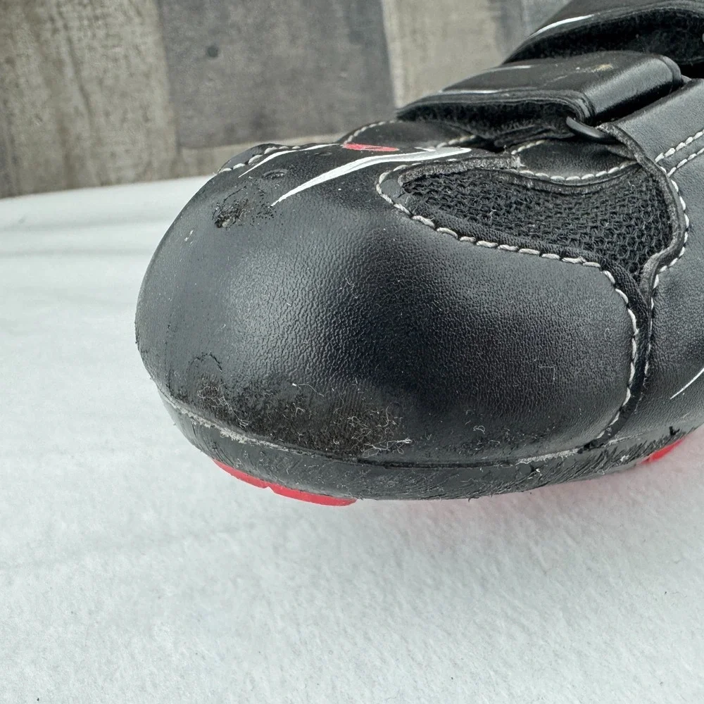 Pearl Izumi Race RD Road Cycling Shoes Mens EU 47 US 13 Black Red‎ 3-Bolt